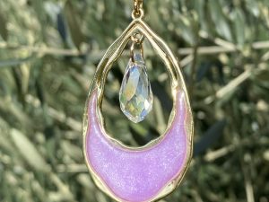 Pendentif goutte VIVIAN