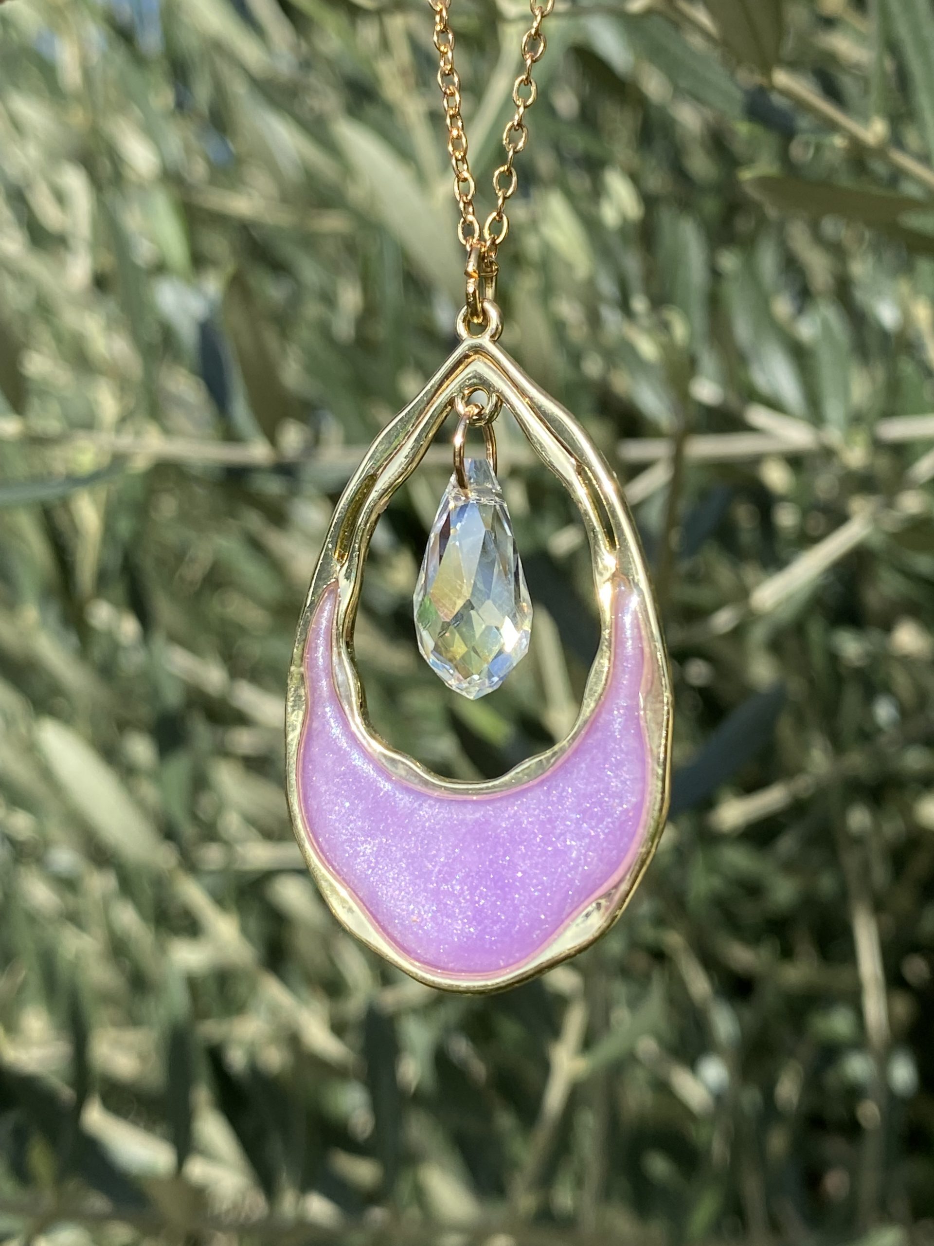 Pendentif goutte VIVIAN
