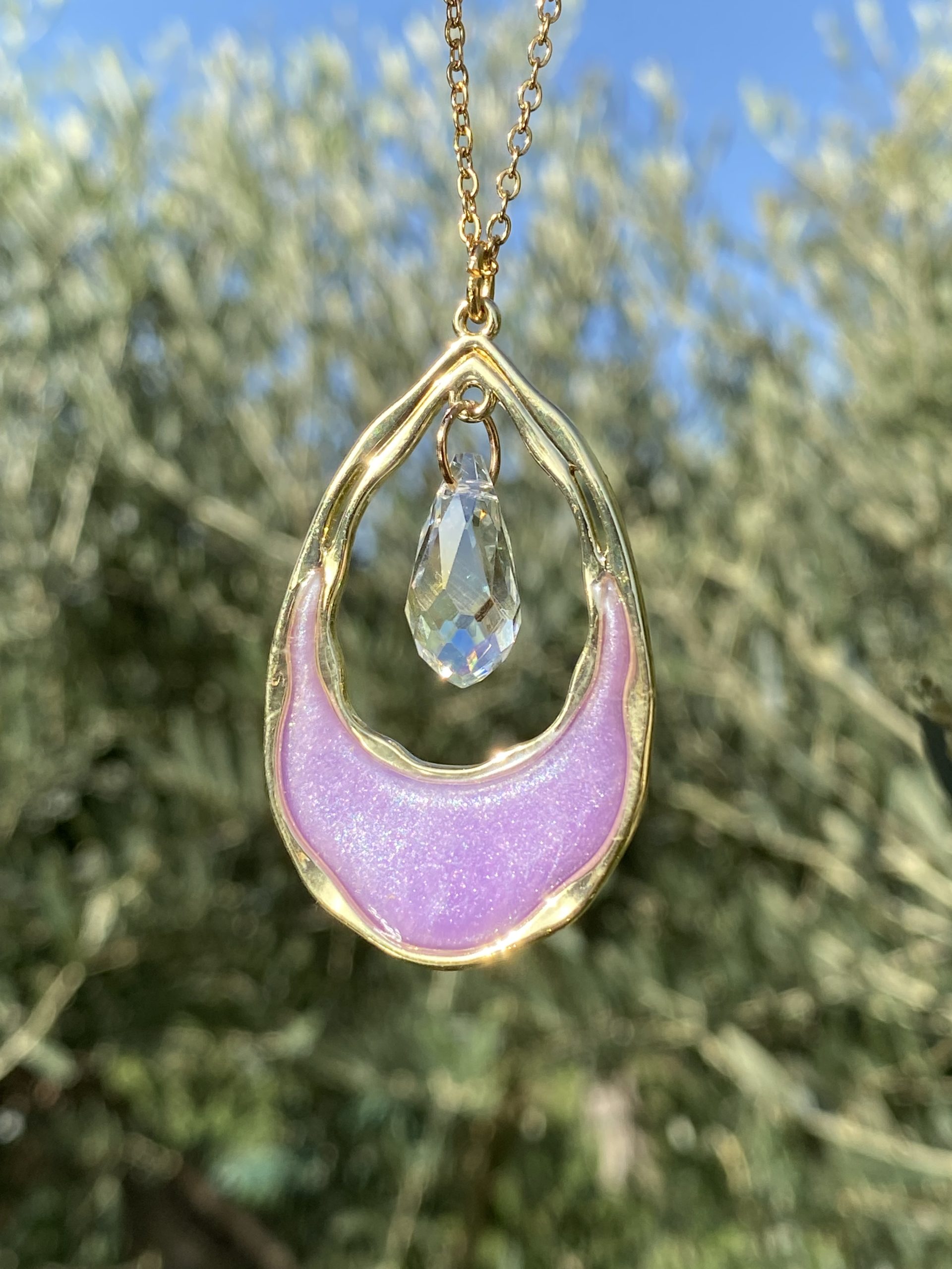 Pendentif goutte VIVIAN – Image 2