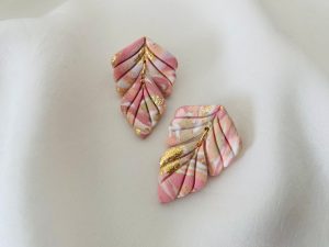 Boucles d’oreilles plume FREYJA