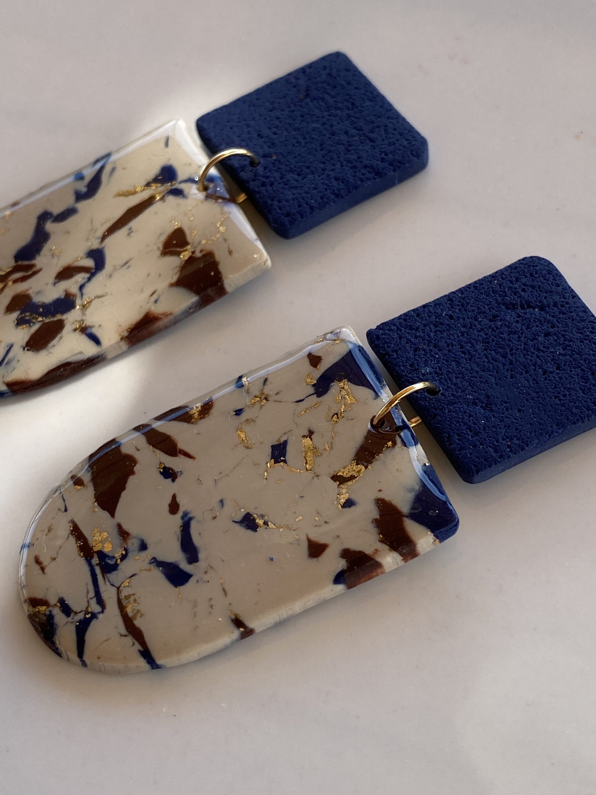 Boucles d'oreilles PALLAS - modèle géométrique – Image 3