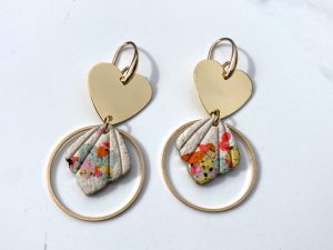 Boucles d'oreilles BLOOM - modèle cerclé